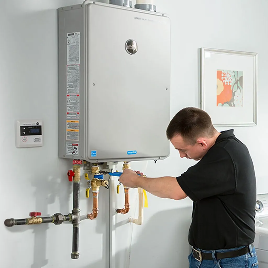 tankless water heater repair in Beulah, WY